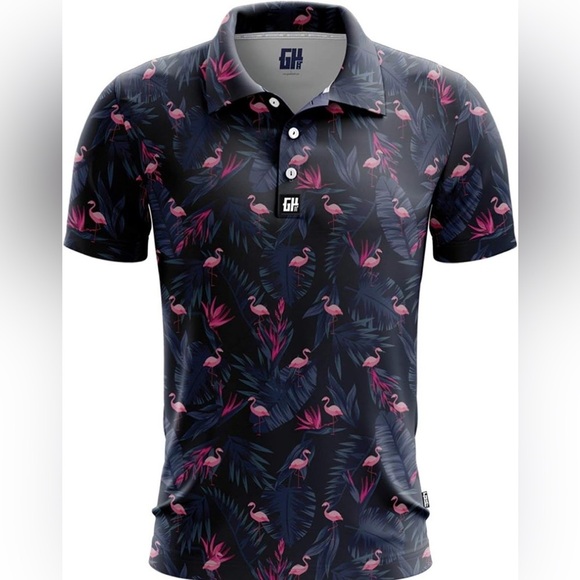 2 Greater Half Golf Polo Shirts Men’s XXXL Breathable & Sweat-Wicking w/ UPF 45 - Picture 2 of 13